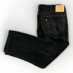 Levi’s 505 Jeans Men’s Size 42x30 Blue Denim Straight Leg Classic Fit